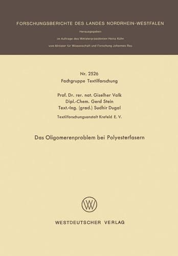 Das Oligomerenproblem bei Polyesterfasern