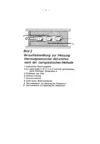 Experimentelle Untersuchungen zur Thermodynamik der Legierungsbildung
