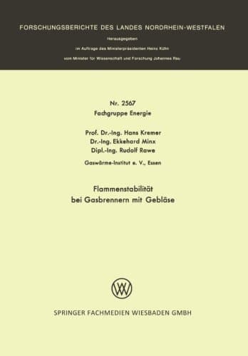 Flammenstabilität bei Gasbrennern mit Gebläse