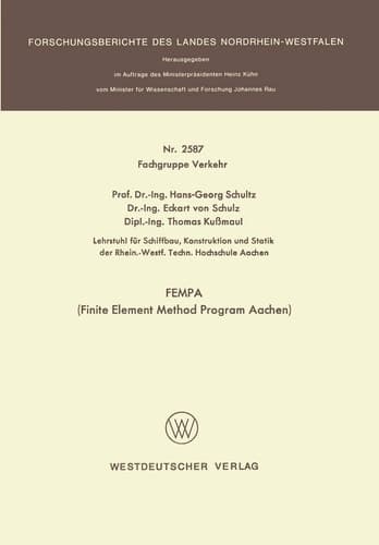 FEMPA (Finite Element Method Program Aachen)