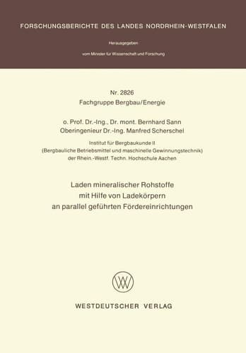 Laden mineralischer Rohstoffe mit Hilfe von Ladekörpern an parallel geführten Förderereinrichtungen