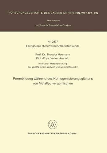 Porenbildung während des Homogenisierungsglühens von Metallpulvergemischen