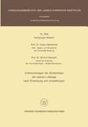 Untersuchungen der Schleimhaut der oberen Luftwege nach Einwirkung von Umweltnoxen