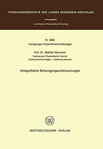 Holografische Schwingungsuntersuchungen