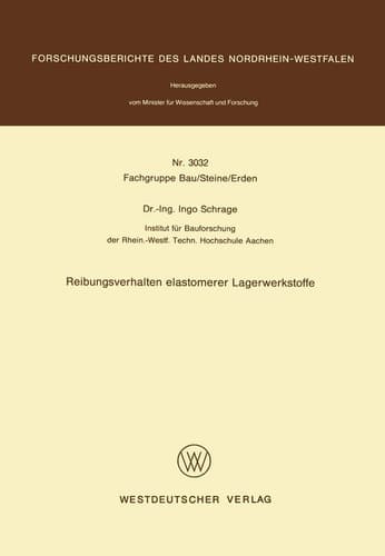 Reibungsverhalten elastomerer Lagerwerkstoffe