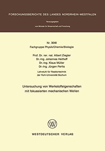 Untersuchung von Werkstoffeigenschaften mit fokussierten mechanischen Wellen