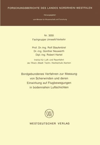 Bordgebundenes Verfahren zur Messung von Scherwinden und deren Einwirkung auf Flugbewegungen in bodennahen Luftschichten