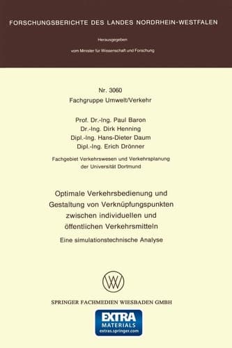 Optimale Verkehrsbedienung und Gestaltung von Verknüpfungspunkten zwischen individuellen und öffentlichen Verkehrsmitteln Eine simulationstechnische Analyse