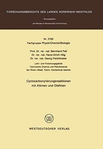 Cyclocarbonylierungsreaktionen mit Alkinen und Olefinen
