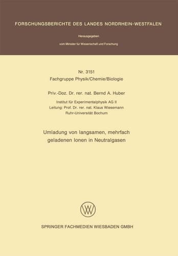 Umladung von langsamen, mehrfach geladenen Ionen in Neutralgasen