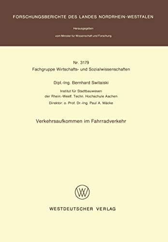 Verkehrsaufkommen im Fahrradverkehr
