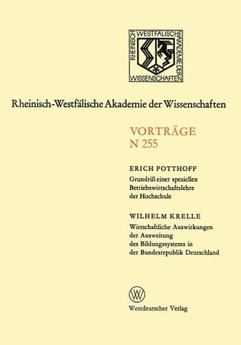 Natur-, Ingenieur- und Wirtschaftswissenschaften Vorträge · N 255
