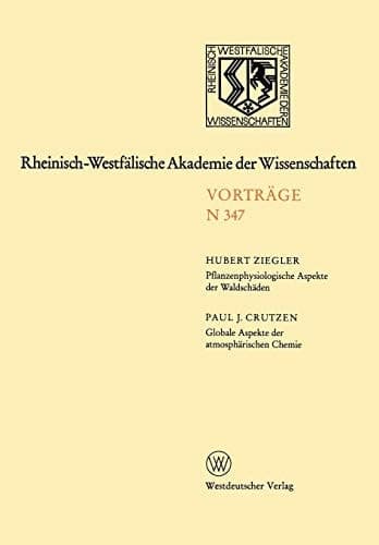 Rheinisch-Westfälische Akademie der Wissenschaften Natur-, Ingenieur- und Wirtschaftswissenschaften Vorträge · N 347