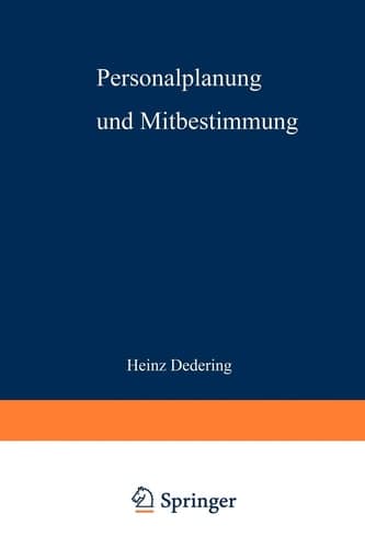 Personalplanung und Mitbestimmung