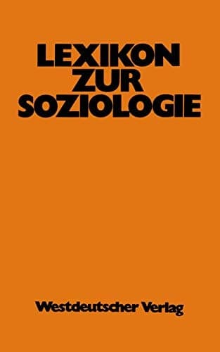 Lexikon zur Soziologie (German Edition)