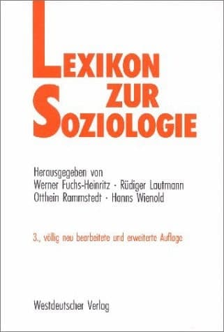 Lexikon der Soziologie