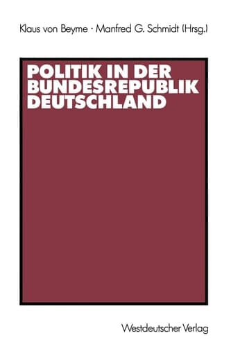 Politik in der Bundesrepublik Deutschland (German Edition)