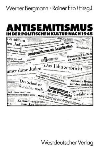 Antisemitismus in der politischen Kultur nach 1945 (German Edition)