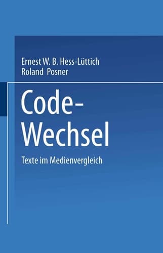 Code-Wechsel Texte im Medienvergleich