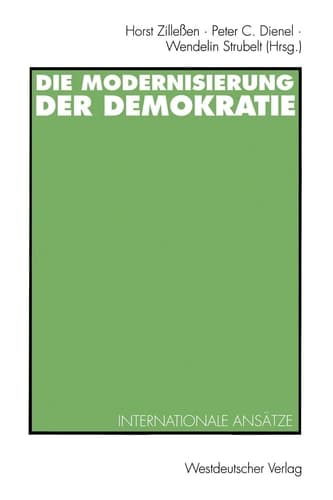 Die Modernisierung der Demokratie: Internationale Ansätze (German Edition)