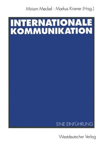 Internationale Kommunikation Eine Einführung