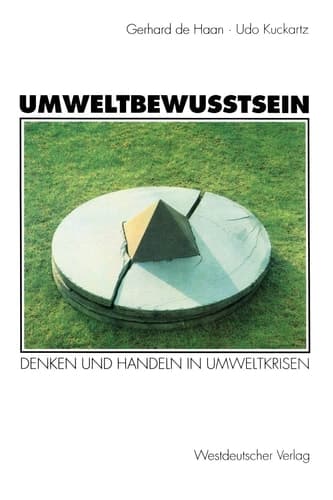Umweltbewußtsein: Denken und Handeln in Umweltkrisen (German Edition)