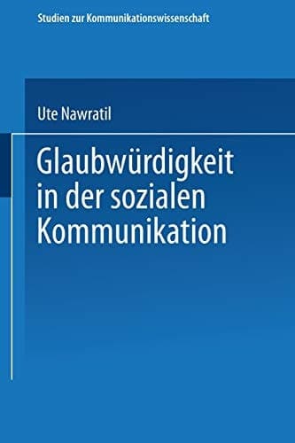 Glaubwürdigkeit in der sozialen Kommunikation