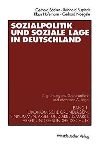 Sozialpolitik und soziale Lage in Deutschland