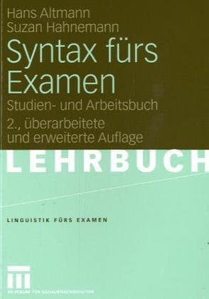 Syntax fürs Examen Studien- und Arbeitsbuch