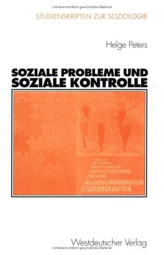 Soziale Probleme und soziale Kontrolle
