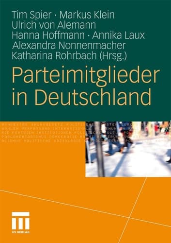 Parteimitglieder in Deutschland (German Edition)
