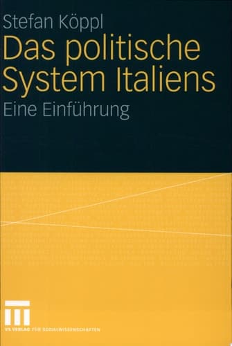 Das politische System Italiens Eine Einführung