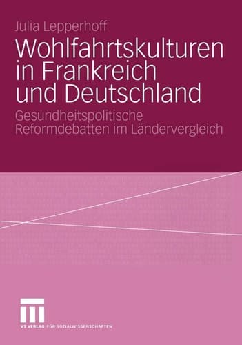 Wohlfahrtskulturen in Frankreich und Deutschland Gesundheitspolitische Reformdebatten im Ländervergleich