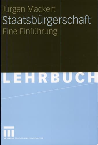 Staatsbürgerschaft Eine Einführung