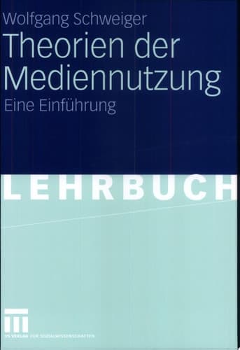Theorien der Mediennutzung Eine Einführung