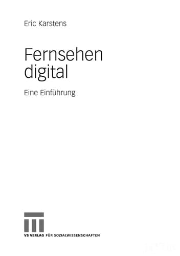 Fernsehen digital Eine Einführung