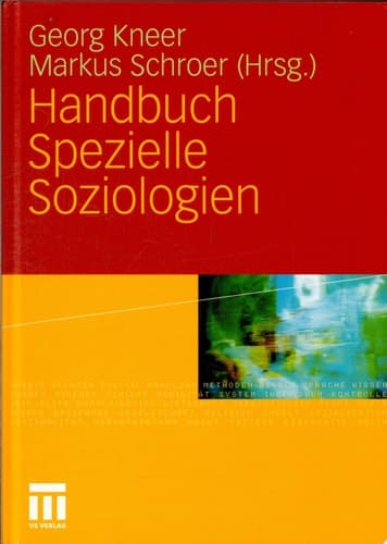 Handbuch Spezielle Soziologien