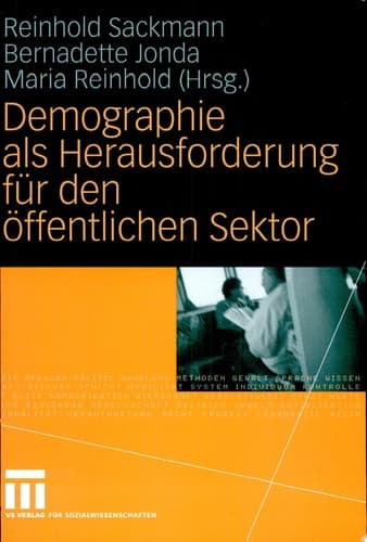Demographie als Herausforderung für den öffentlichen Sektor