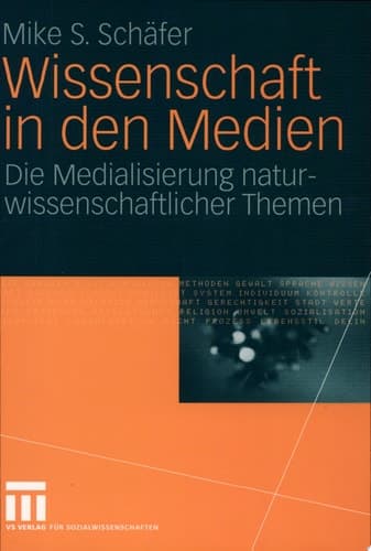 Wissenschaft in Den Medien Die Medialisierung Naturwissenschaftlicher Themen