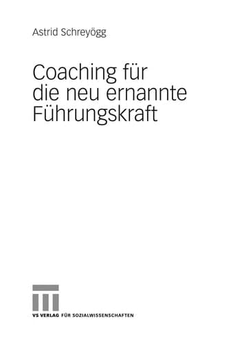 Coaching für die neu ernannte Führungskraft