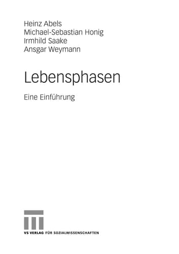 Lebensphasen Eine Einführung