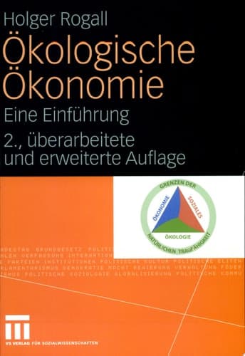 Ökologische Ökonomie Eine Einführung