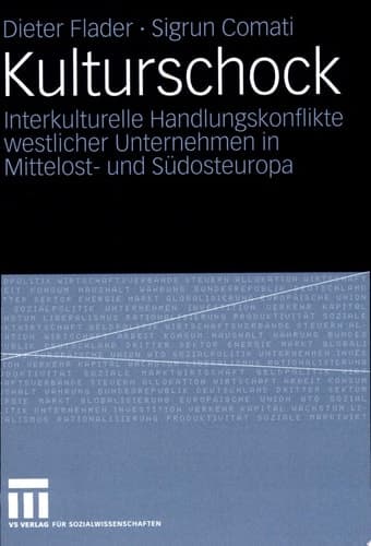Kulturschock Interkulturelle Handlungskonflikte westlicher Unternehmen in Mittelost- und Südosteuropa