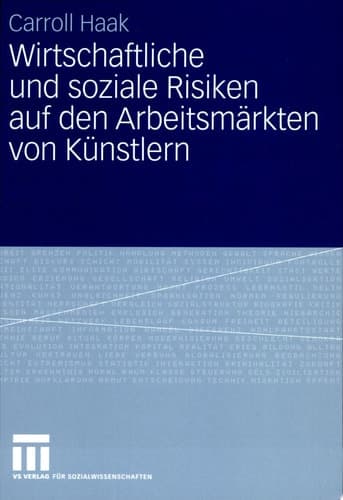 Wirtschaftliche und soziale Risiken auf den Arbeitsmärkten von Künstlern