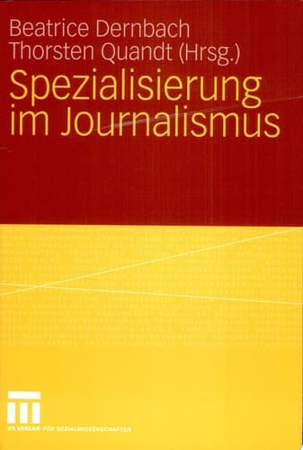 Spezialisierung im Journalismus