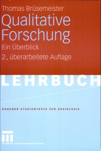 Qualitative Forschung Ein Überblick