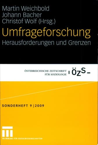 Umfrageforschung Herausforderungen und Grenzen