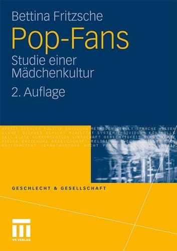 Pop-Fans Studie einer Mädchenkultur