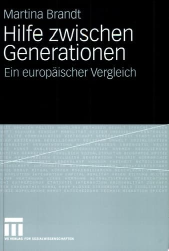 Hilfe zwischen Generationen Ein europäischer Vergleich