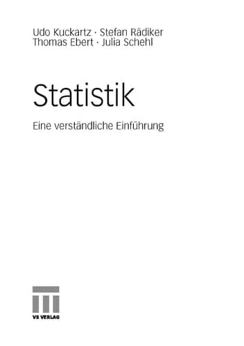 Statistik Eine verständliche Einführung